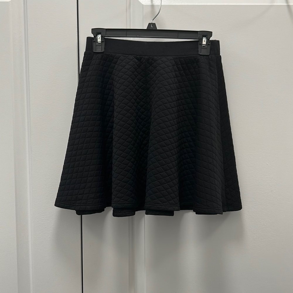 Cute Flared Black Skirt